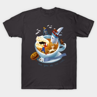 sea you at the cafe T-Shirt